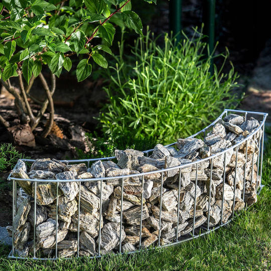 Kadax Ghiveci Gabion pentru Grădină Margine Gazon 75cm