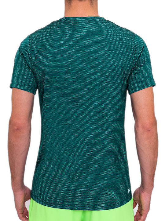 Bidi Badu Men's Athletic T-shirt Short Sleeve Dark Green