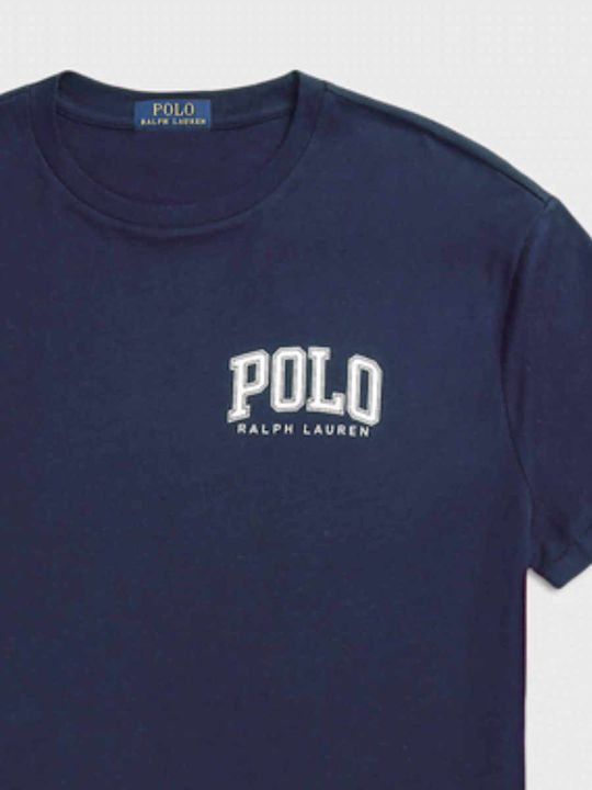 T-shirt Μπλε Σκούρο