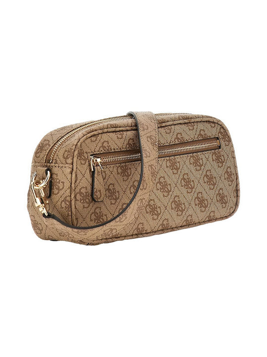 Guess Power Play Camera Women's Bag Crossbody Brown