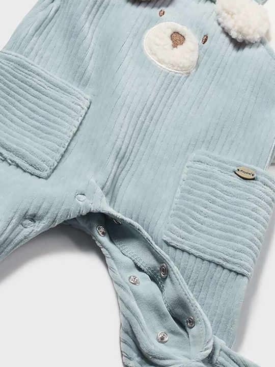 Mayoral Baby Bodysuit Long-Sleeved Iceberg