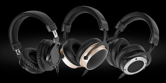 Kruger & Matz Studio Pro Cu fir Over Ear Căști Negre