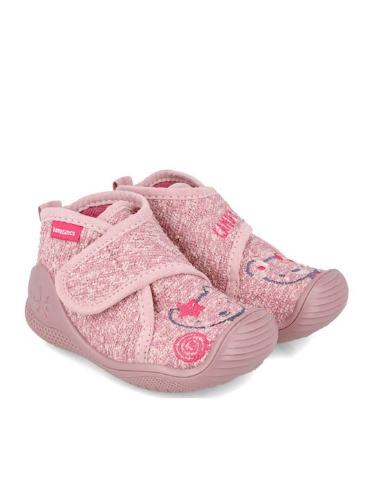 Kinderhausschuhe Stiefel Rosa
