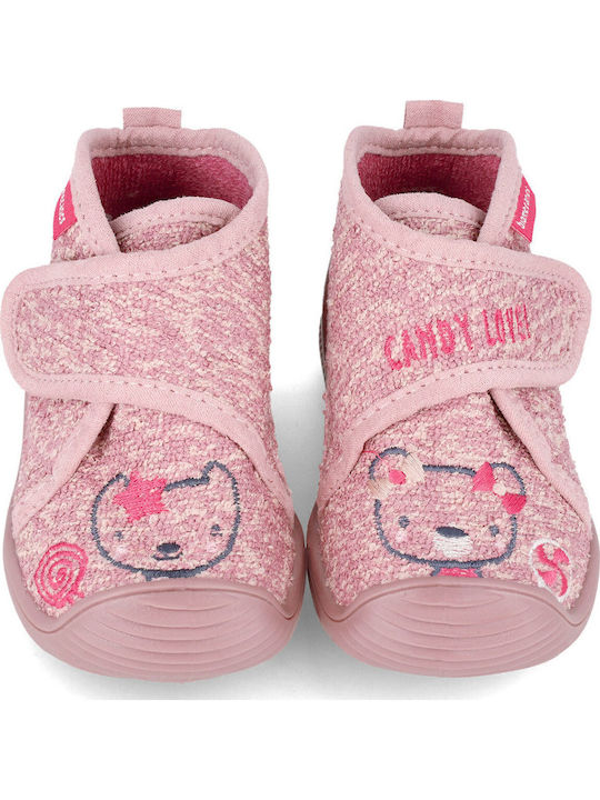 Kinderhausschuhe Stiefel Rosa