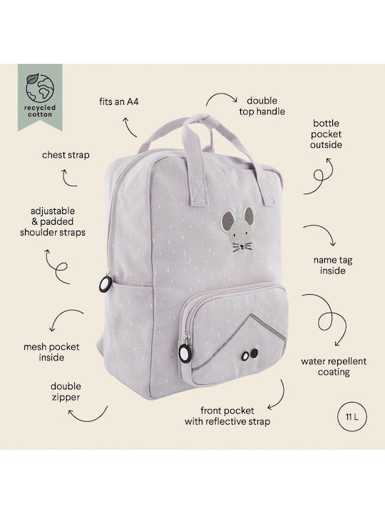 Trixie Mrs Mouse Schulranzen Rucksack Grundschule, Grundschule