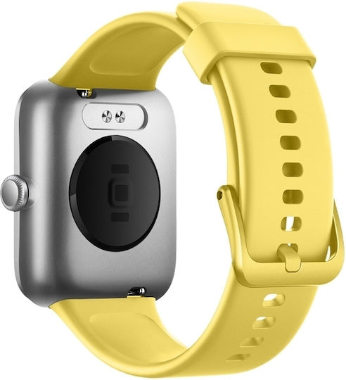 Q&Q Citrea Smartwatch με Παλμογράφο (Κίτρινο)