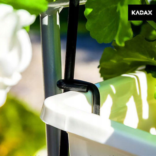 Kadax Hängender Blumentopfständer Schwarz 40cmcm.