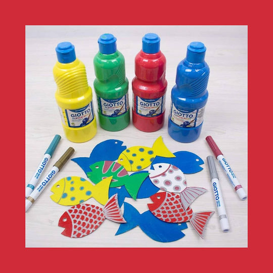 Giotto Paint Acrylic Paint Set in Purple color 500ml 1pcs