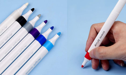 Acryl Zeichenmarker Dicke Set 36Stück
