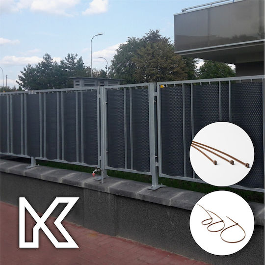 Kadax Διαχωριστικό Σκίασης Γκρι 1x1m