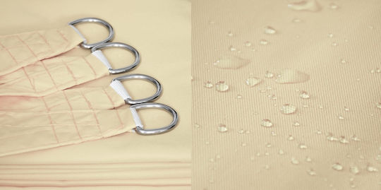 AIO Factory Shade Sail Beige with PVC Coating 2x3m
