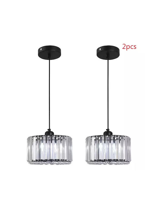 Nordic Chandelier Led Lighting Luxury Design 2 Black B Cold White