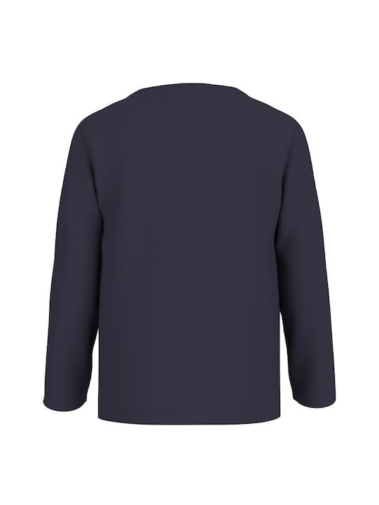 Παιδική Μπλούζα Μακρυμάνικη Dark Blue