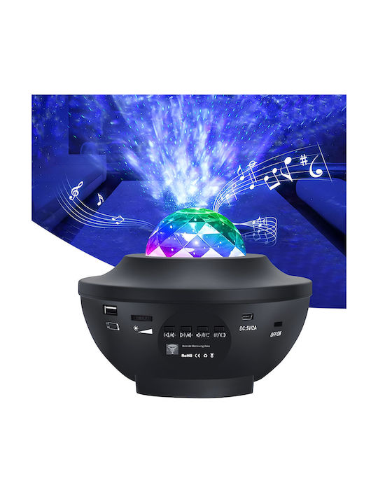 Retoo Star Stars Projector Led Night Lamp Usb + Remote Control