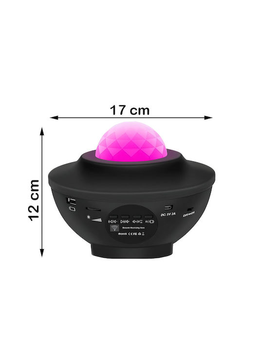 Retoo Star Stars Projector Led Night Lamp Usb + Remote Control