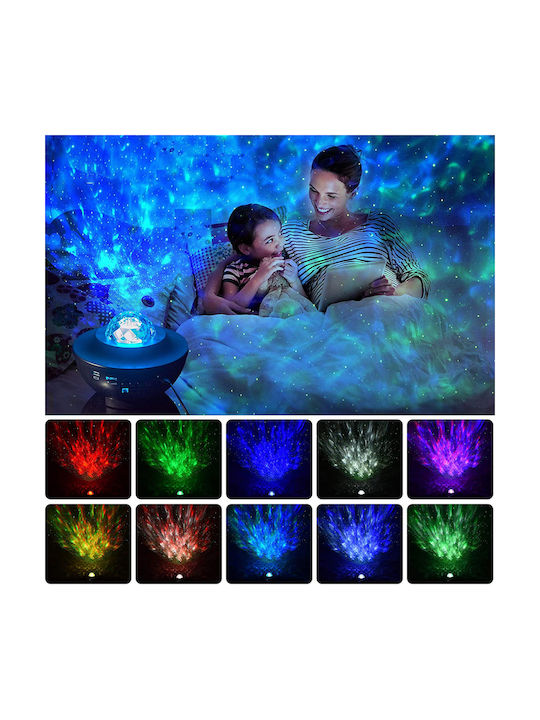 Retoo Star Stars Projector Led Night Lamp Usb + Remote Control