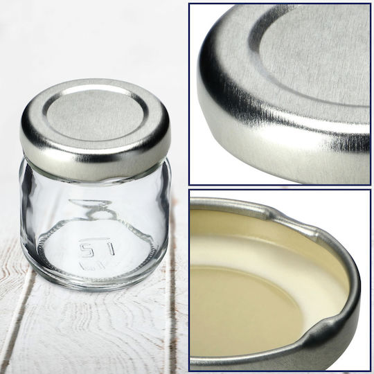 Kadax Sticlă mică din Metal (1buc)