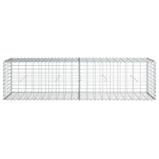 vidaXL Garden Fencing Material 1pcs Silver