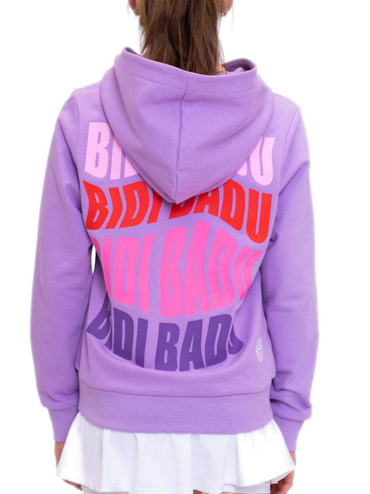 Bidi Badu Kinder Sweatshirt mit Kapuze Lilac