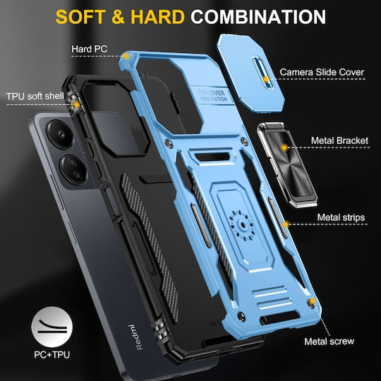 Back Cover Μεταλλικό Γαλάζιο (Xiaomi 13 Pro)
