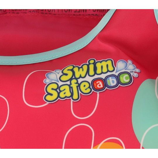 ikonka Kids' Life Jacket Inflatable Pink