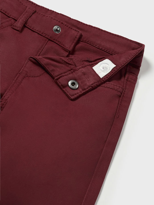 Mayoral Kids Trousers cherry