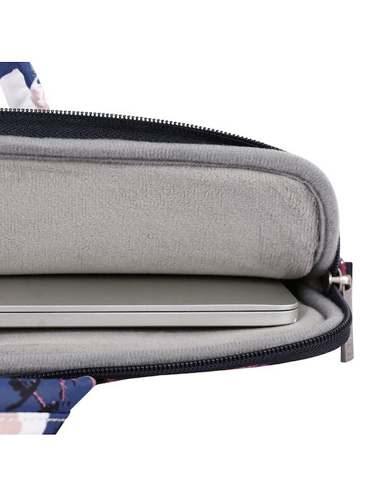 Θήκη Μεταφοράς Tech-protect Canvasartisan Briefcase Sleeve Laptop Macbook 13-14 Μπλε Ροζ H43-c22