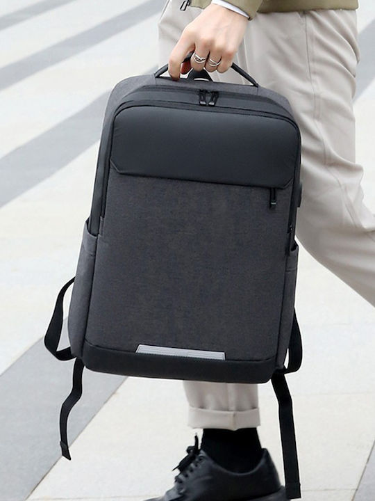 Playbags Collection Τσάντα Πλάτης 15.6" Μαύρη