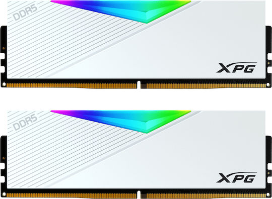 Adata XPG Lancer RGB 32GB DDR5 RAM cu 2 module (2x16GB) și Viteză 6400 pentru Desktop