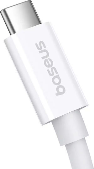 Baseus Superior 2 USB 4 Video Cable USB-C Male - USB-C 240W PD White 1.8m P10365200211-05
