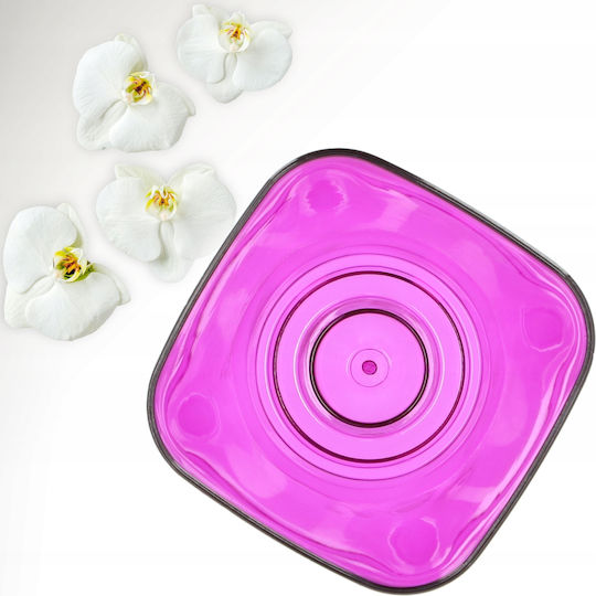 Kadax Orchideen-Übertopf Kunststoff Pflanze 9cm Lila