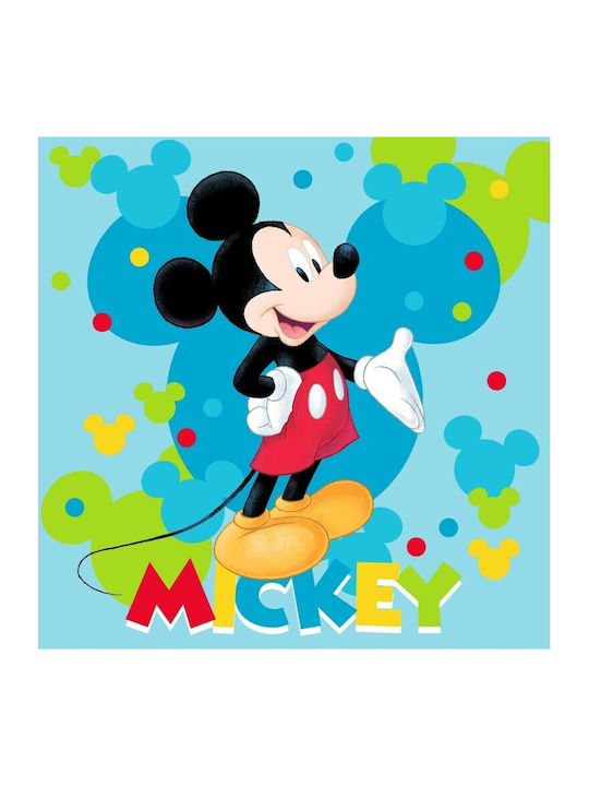 Disney Βρεφική Λαβέτα Mickey 73 Turquoise 30x30cm