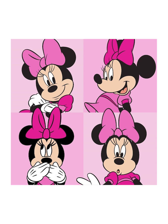 Disney Βρεφική Λαβέτα Minnie 76 Pink 30x30cm