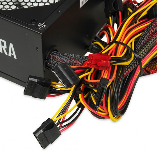iBox Aurora 700W Negru Sursă de Alimentare Calculator Complet cu fir