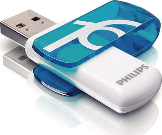 Philips Vivid Edition USB 2.0 Stick 16GB Blue FM16FD05B/00