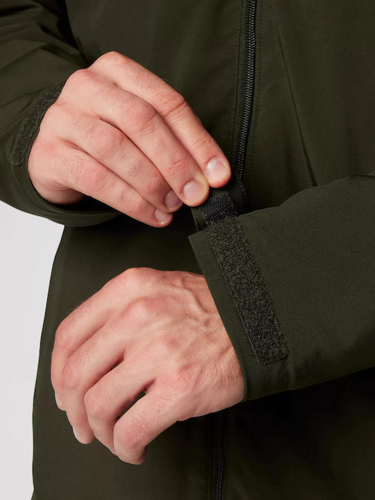 Gate Racer Ii Winter Jacke Softshell Wasserdicht und Winddicht Green