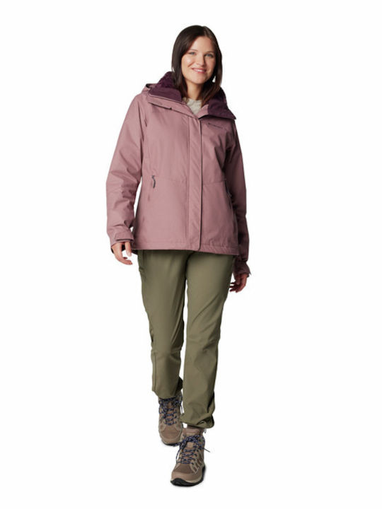 Bugaboo III Women's for Hiking Short Lifestyle Jacket Waterproof for Winter with Hood Black
