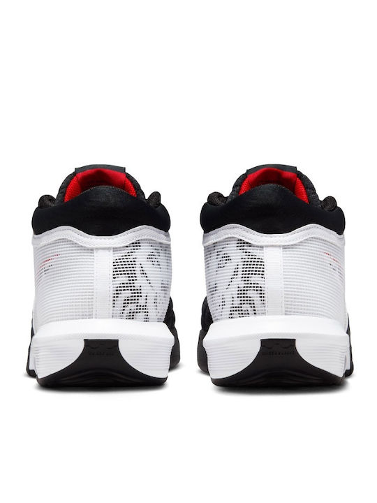 LeBron Witness 8 Ψηλά Μπασκετικά Παπούτσια Λευκό / University Red / Μαύρο