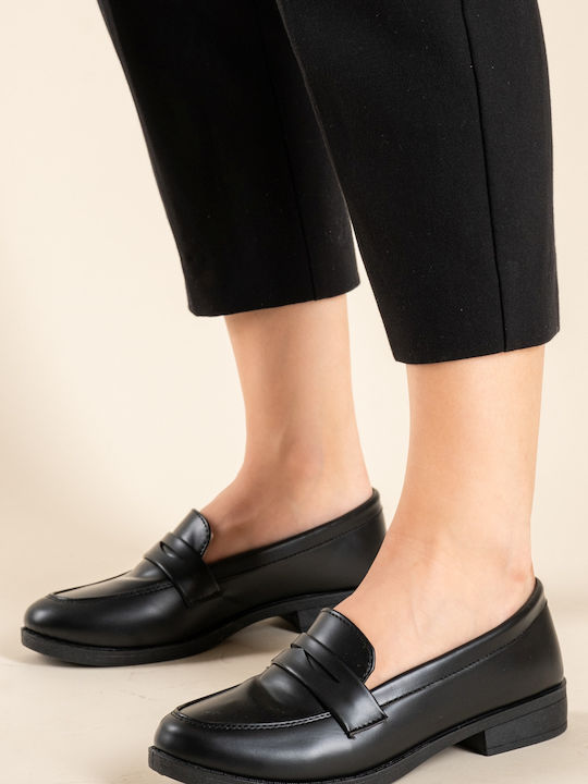 Mimsoga Damen Loafers in Schwarz Farbe