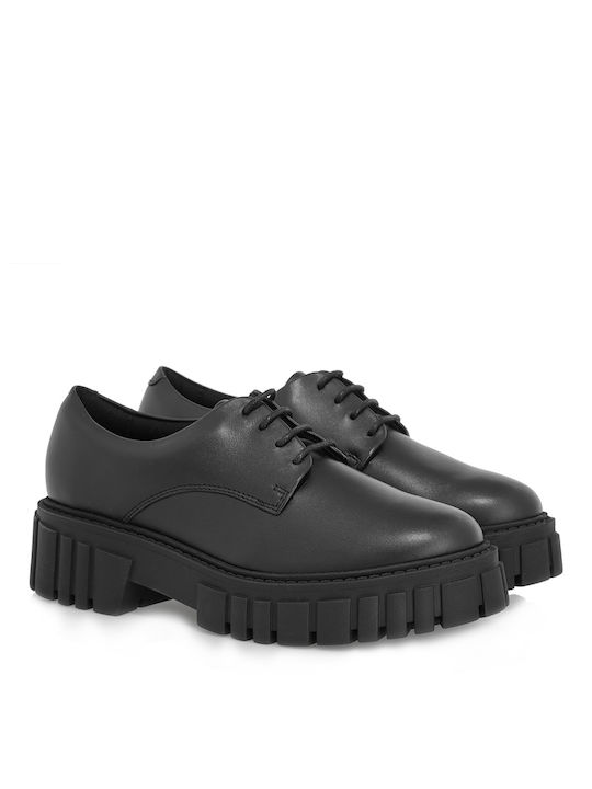 Clarks Leder Damen Mokassins in Schwarz Farbe