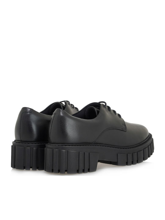 Oxfords Page Walk Women's Leather Derby Shoes Black