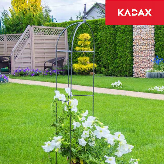 Kadax Metall Garten Pergola 150cm Stütze Kletterrosen Blumen Obelisk Säule