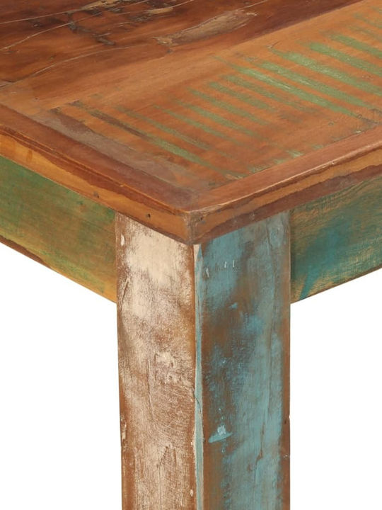 Table Dining Room from Solid Wood Colorful 110x55x76cm