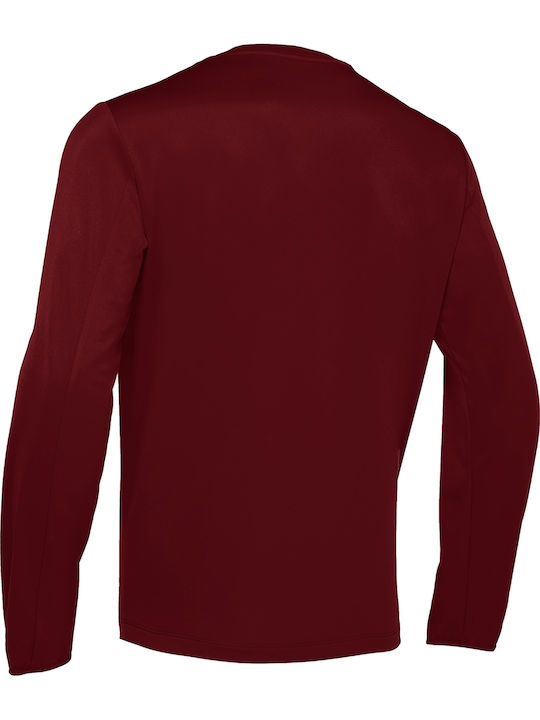 Salzach Long Sleeve Athletic Blouse Cardinal