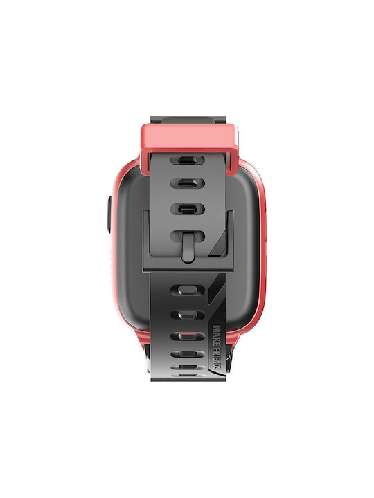 Botslab Smartwatch pentru copii E3 cu curea din cauciuc/plastic Roz