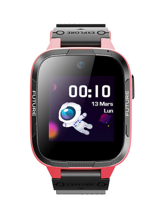 Botslab Παιδικό Smartwatch E3 4G με Κάμερα Ροζ