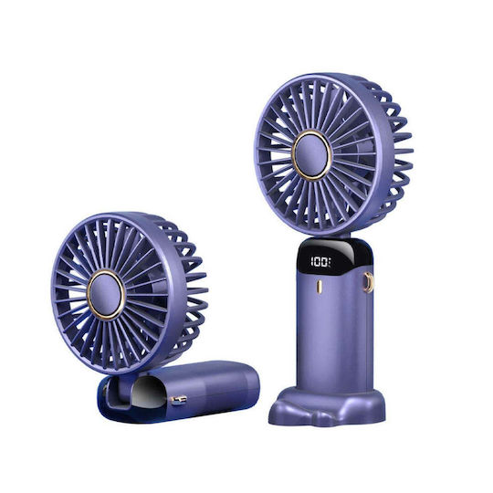 Handgehaltenes USB-Ventilator Klappbar Lila