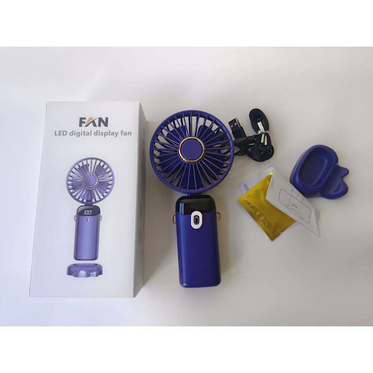 Handgehaltenes USB-Ventilator Klappbar Lila