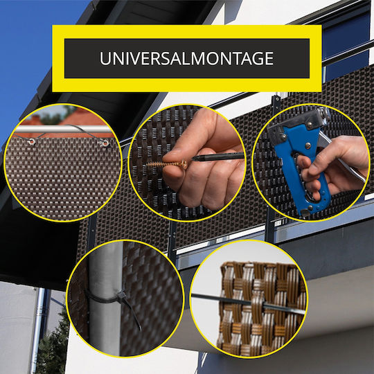 Kadax Separator de Umbrire Maro 1x6m