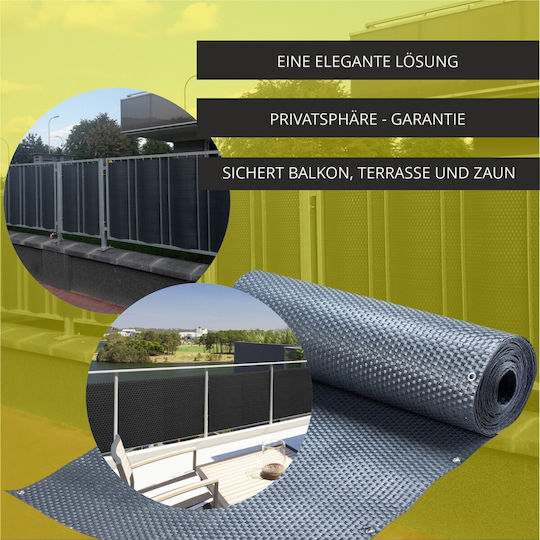Kadax Διαχωριστικό Σκίασης Γκρι 1x6m